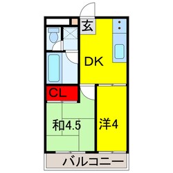 サンライズマンションの物件間取画像